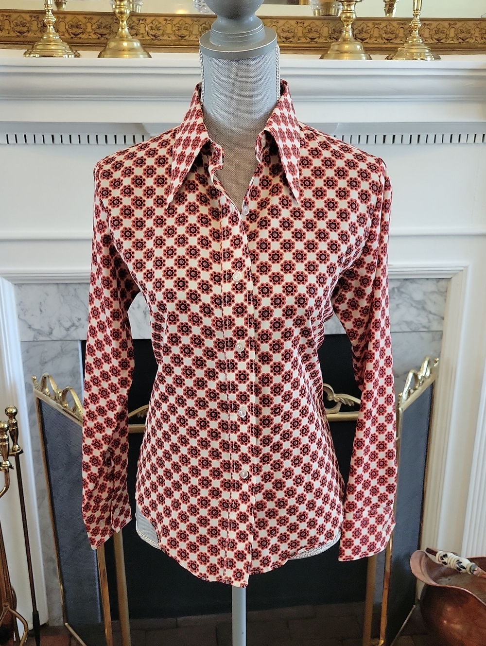 Vtg Sears Jr. Bazaar Blouse